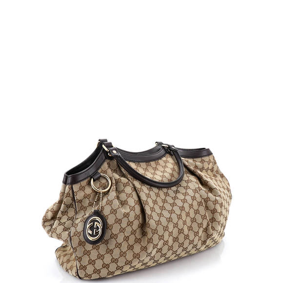 Gucci Large Sukey Tote GG Canvas - Picture 2 of 6